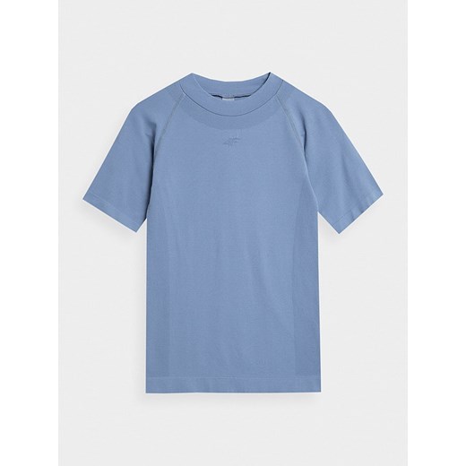 4F Koszulka sportowa w kolorze błękitnym ze sklepu Limango Polska w kategorii Bluzki damskie - zdjęcie 164354193