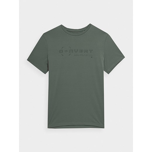 4F Koszulka w kolorze zielonym ze sklepu Limango Polska w kategorii T-shirty męskie - zdjęcie 164354261