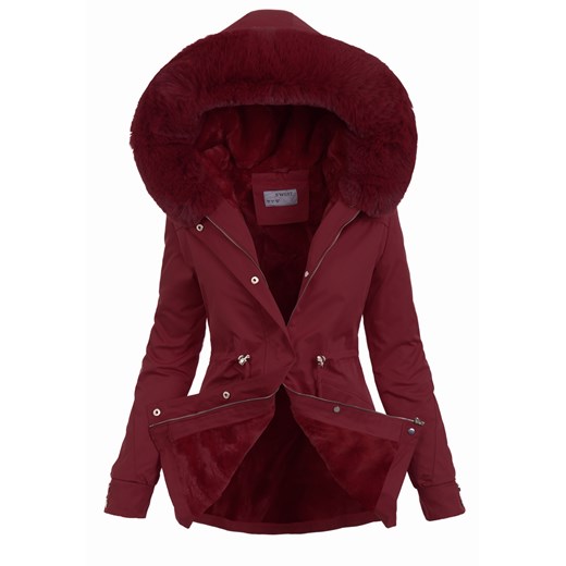 Parka Zimowa Damska z Futerkiem 6XL wyprzedaż brendi.pl