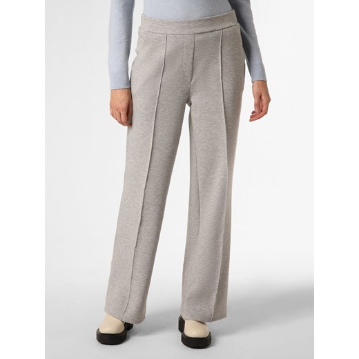 More & More Spodnie Kobiety jasny szary marmurkowy ze sklepu vangraaf w kategorii Spodnie damskie - zdjęcie 164361791