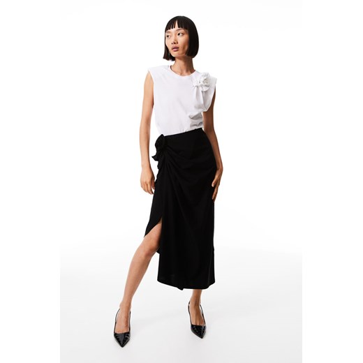 H & M - Spódnica z aplikacjami - Czarny H & M XS H&M