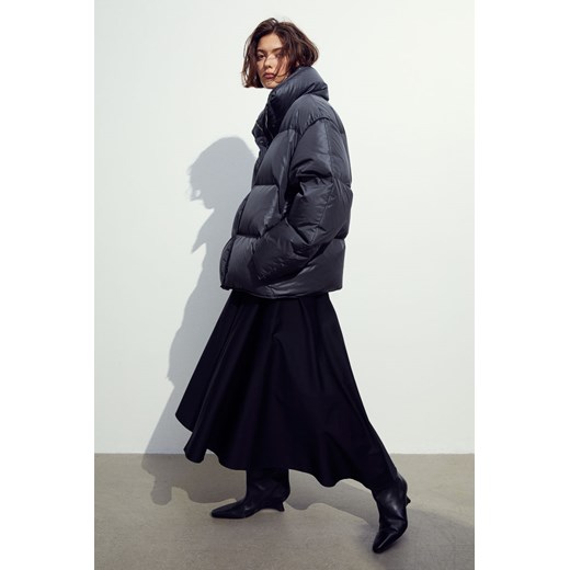 H & M - Puchowa kurtka puffer - Szary H & M M H&M