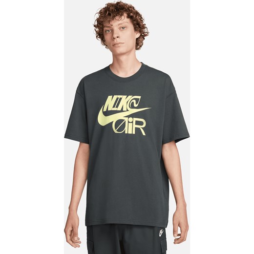 T-shirt męski Max90 Nike Sportswear - Szary ze sklepu Nike poland w kategorii T-shirty męskie - zdjęcie 164370353
