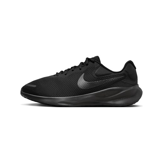 Męskie buty do biegania po asfalcie Nike Revolution 7 (bardzo szerokie) - Czerń Nike 41 Nike poland
