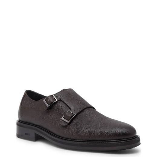 BOSS BLACK Skórzane monki Larry-L 45 okazja Gomez Fashion Store