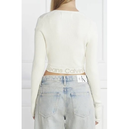 CALVIN KLEIN JEANS Kardigan | Cropped Fit XL wyprzedaż Gomez Fashion Store