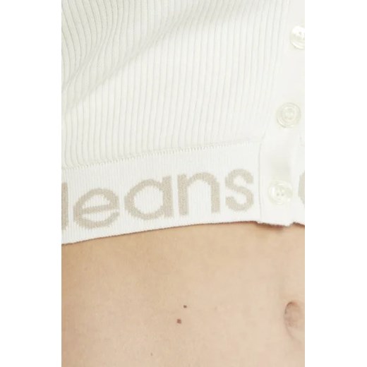 CALVIN KLEIN JEANS Kardigan | Cropped Fit XS wyprzedaż Gomez Fashion Store