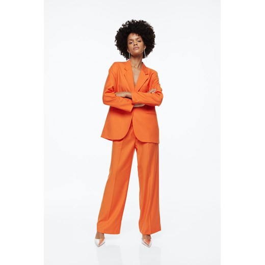 H & M - Eleganckie spodnie - Pomarańczowy H & M 34 H&M