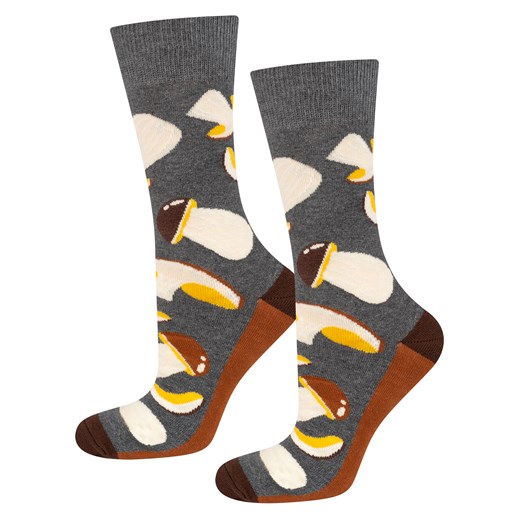 Skarpetki męskie kolorowe SOXO borowiki suszone 40–45 Sklep SOXO