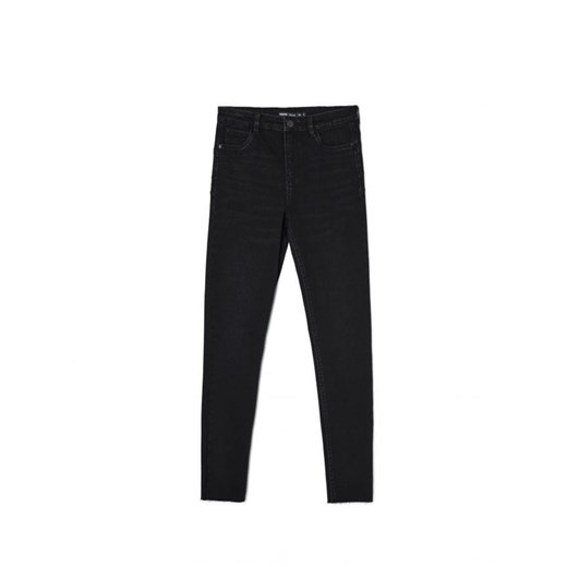 Cropp - Czarne jeansy push up skinny - czarny ze sklepu Cropp w kategorii Jeansy damskie - zdjęcie 164403582