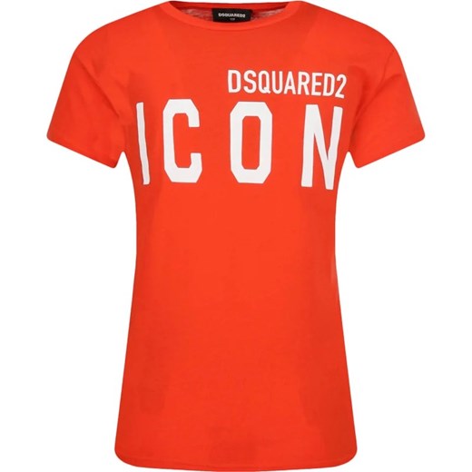 Dsquared2 T-shirt | Regular Fit ze sklepu Gomez Fashion Store w kategorii Bluzki dziewczęce - zdjęcie 164404784