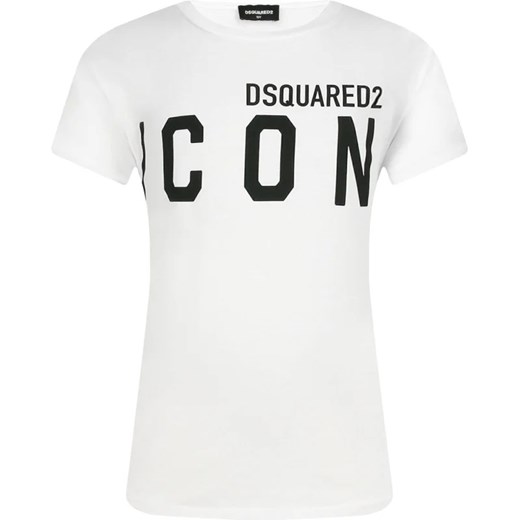 Dsquared2 T-shirt | Regular Fit ze sklepu Gomez Fashion Store w kategorii Bluzki dziewczęce - zdjęcie 164404852