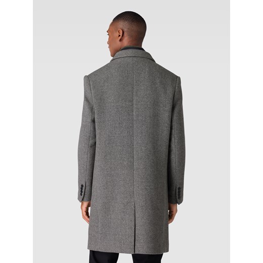 Krótki płaszcz z efektem dwóch warstw model ‘JOSEPH’ Selected Homme XL Peek&Cloppenburg  wyprzedaż