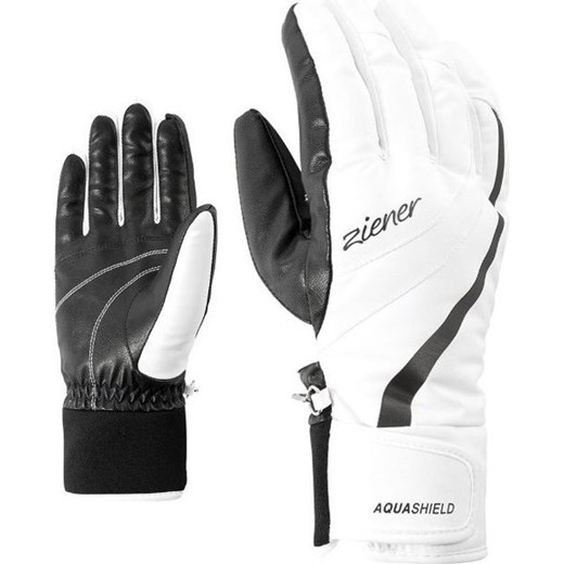 Rękawice narciarskie Kitty Lady Ziener ze sklepu SPORT-SHOP.pl w kategorii Rękawiczki damskie - zdjęcie 164409503