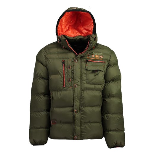 Geographical Norway Kurtka zimowa &quot;Citernier&quot; w kolorze khaki ze sklepu Limango Polska w kategorii Kurtki męskie - zdjęcie 164412652