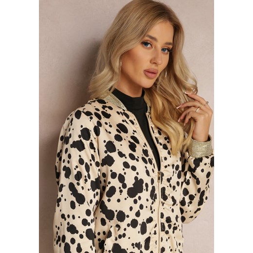 Bluza damska Renee beżowa długa 