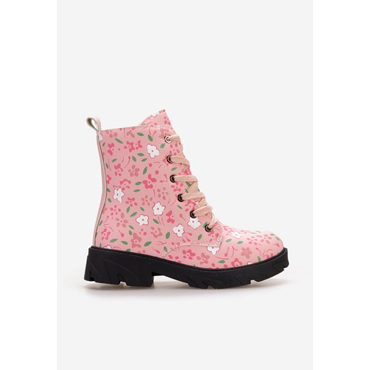 Różowe botki dziewczęce Melody ze sklepu Zapatos w kategorii Buty zimowe dziecięce - zdjęcie 164416760