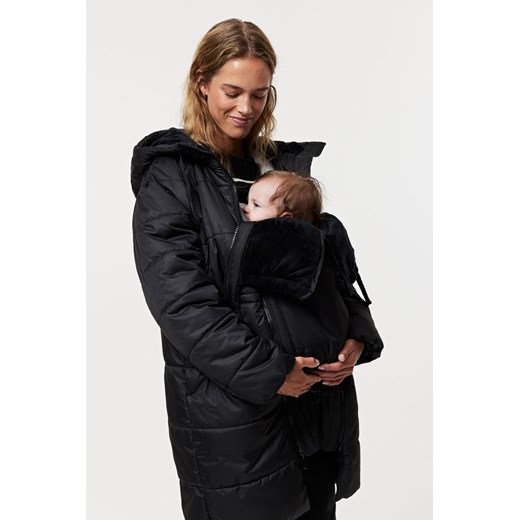 H & M - MAMA Płaszcz puffer Before & After - Czarny H & M XL H&M