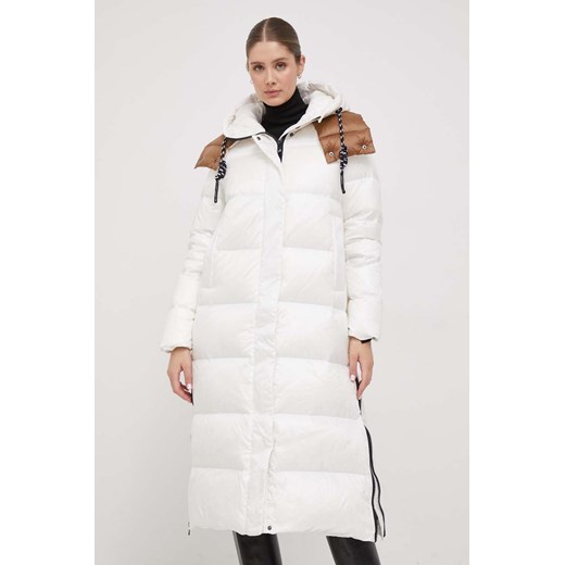 Deha kurtka puchowa damska kolor biały zimowa ze sklepu ANSWEAR.com w kategorii Kurtki damskie - zdjęcie 164426024