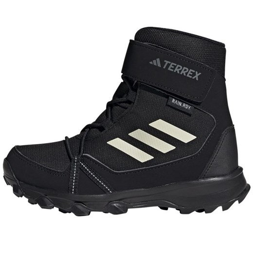 Buty adidas Terrex Snow Cf Rain.Rdy Jr IF7495 czarne ze sklepu ButyModne.pl w kategorii Buty trekkingowe dziecięce - zdjęcie 164429521