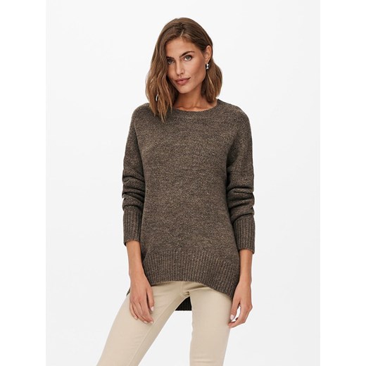 ONLY Sweter w kolorze brązowym ze sklepu Limango Polska w kategorii Swetry damskie - zdjęcie 164431152