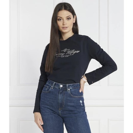 Bluzka damska Tommy Hilfiger bawełniana