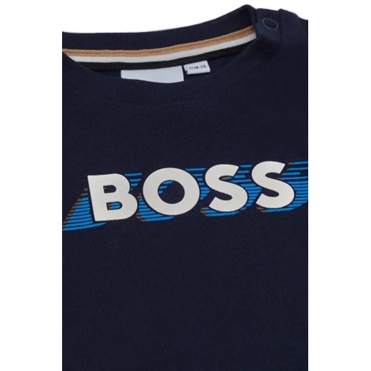 BOSS Kidswear Longsleeve | Regular Fit Boss Kidswear 94 okazja Gomez Fashion Store