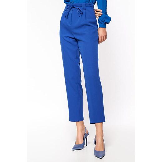 Nife Spodnie w kolorze niebieskim ze sklepu Limango Polska w kategorii Spodnie damskie - zdjęcie 164433613