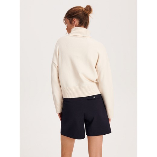Sweter damski Reserved z golfem 