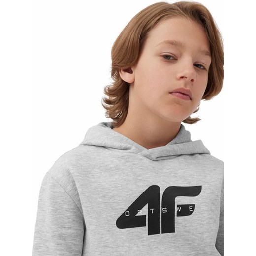Bluza chłopięca 4F z napisami 