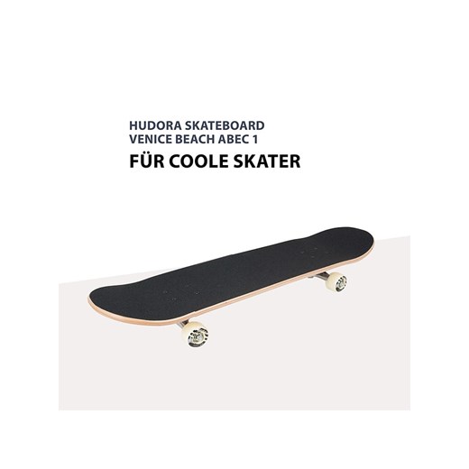 Hudora Deskorolka &quot;Venice Beach Abec 1&quot; w kolorze beżowym Hudora onesize Limango Polska okazja