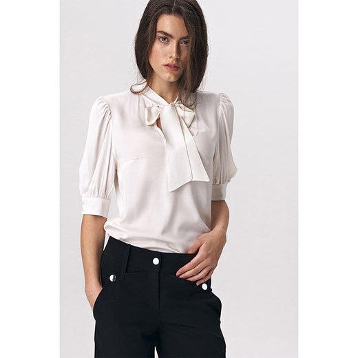 Nife Bluzka w kolorze białym ze sklepu Limango Polska w kategorii Koszule damskie - zdjęcie 164454562