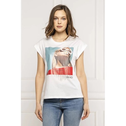 Liu Jo T-shirt | Regular Fit Liu Jo XS Gomez Fashion Store okazja