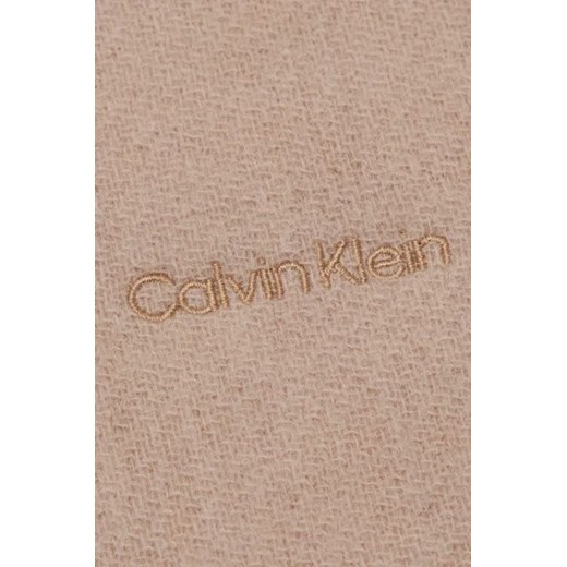 Calvin Klein Wełniany dwustronny szal Calvin Klein Uniwersalny Gomez Fashion Store