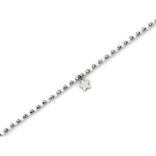 srebrna bransoletka 925 z perełkami i gwiazdką 3,17 g Lovrin LOVRIN