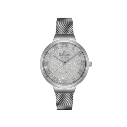 elegancki zegarek damski z brokatem prezent glitter Lovrin LOVRIN