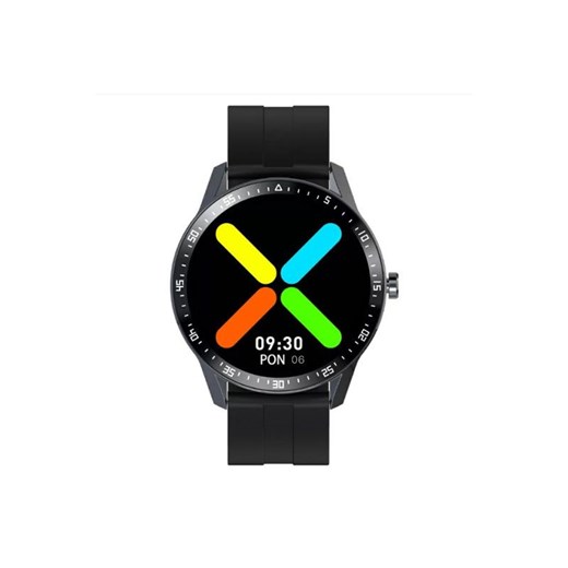 czarny zegarek smartwatch wielofunkcyjny sportowy na prezent Lovrin LOVRIN