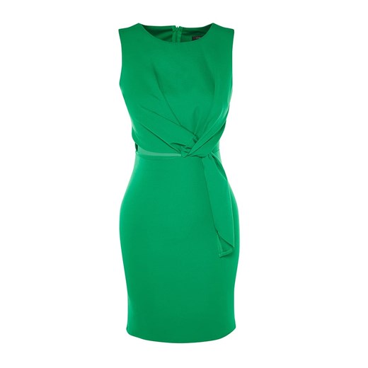 trendyol Sukienka w kolorze zielonym ze sklepu Limango Polska w kategorii Sukienki - zdjęcie 164496293