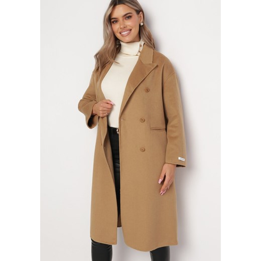 Płaszcz damski Born2be z tkaniny 