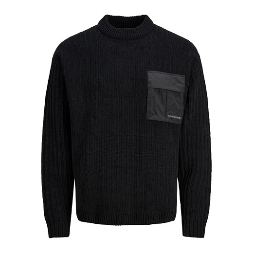 Jack &amp; Jones Sweter &quot;Metro&quot; w kolorze czarnym ze sklepu Limango Polska w kategorii Swetry męskie - zdjęcie 164504880