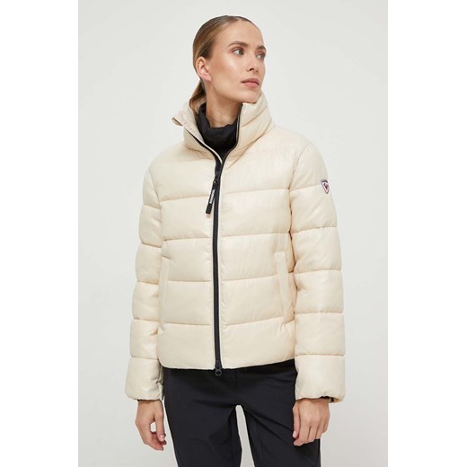 Rossignol kurtka damska kolor beżowy zimowa ze sklepu ANSWEAR.com w kategorii Kurtki damskie - zdjęcie 164513154