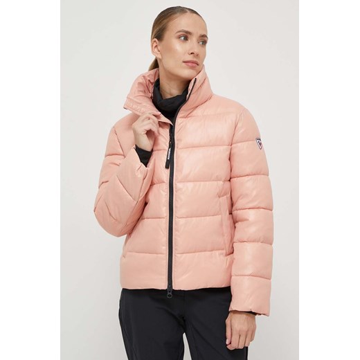 Rossignol kurtka damska kolor różowy zimowa ze sklepu ANSWEAR.com w kategorii Kurtki damskie - zdjęcie 164513160