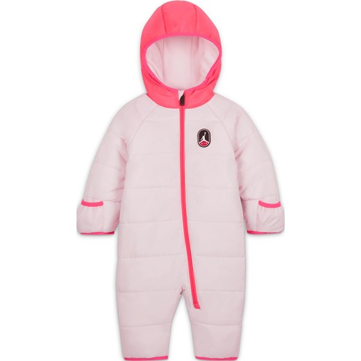 Kombinezon zimowy dla niemowląt (3–6 M) Jordan - Różowy ze sklepu Nike poland w kategorii Kombinezony i kurtki - zdjęcie 164516104