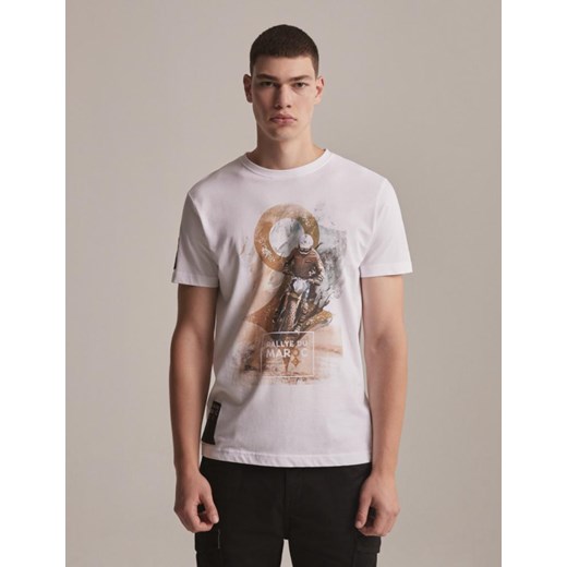 Koszulka SPECDEXT MAR0123 Biały S ze sklepu Diverse w kategorii T-shirty męskie - zdjęcie 164518542