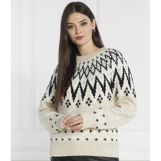 Silvian Heach Sweter | Regular Fit | z dodatkiem wełny ze sklepu Gomez Fashion Store w kategorii Swetry damskie - zdjęcie 164519292