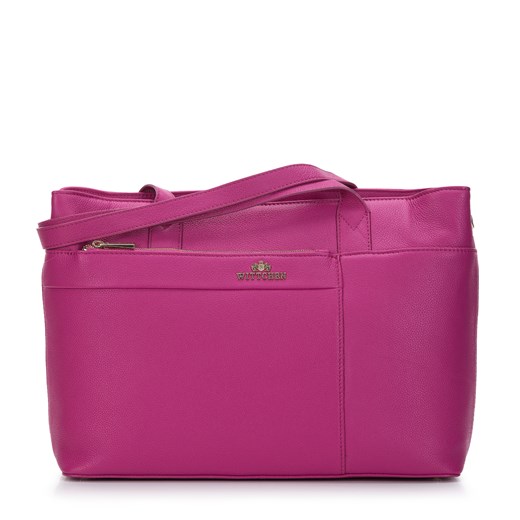 Shopper bag WITTCHEN różowa elegancka duża 