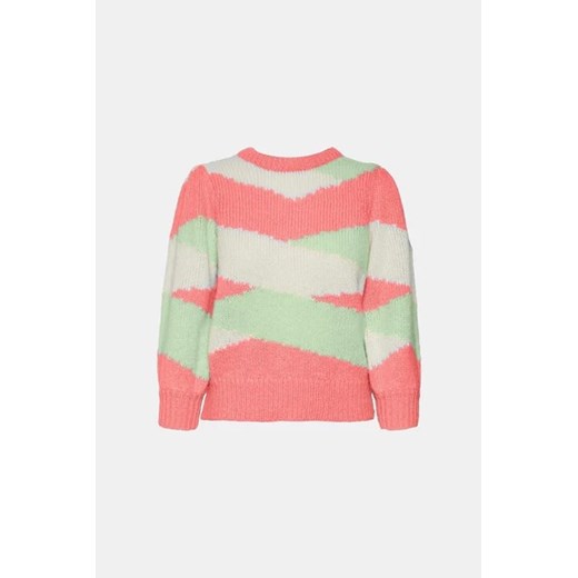 Vero Moda sweter damski z okrągłym dekoltem w paski casual