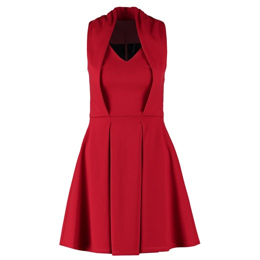 SUD Plein Sud Sukienka z dżerseju rosso zalando czerwony abstrakcyjne wzory