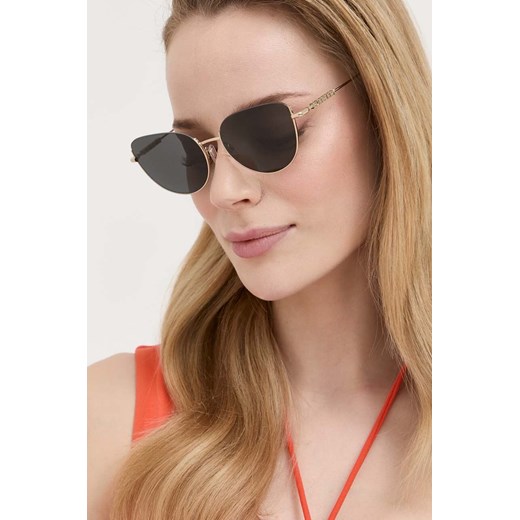 Burberry okulary przeciwsłoneczne damskie kolor czarny Burberry 58 PRM