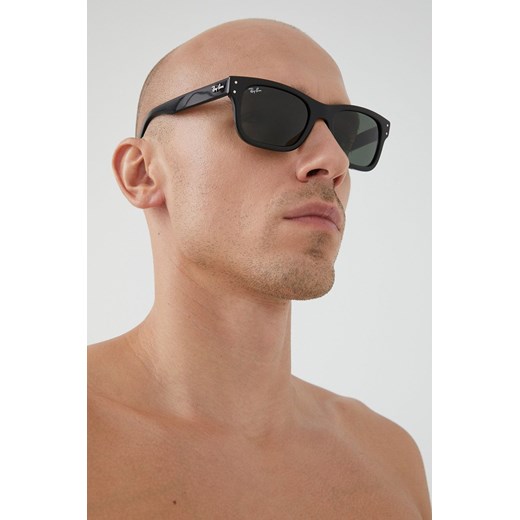 Ray-Ban okulary MR BURBANK męskie kolor czarny 0RB2283 ze sklepu PRM w kategorii Okulary przeciwsłoneczne męskie - zdjęcie 164537223